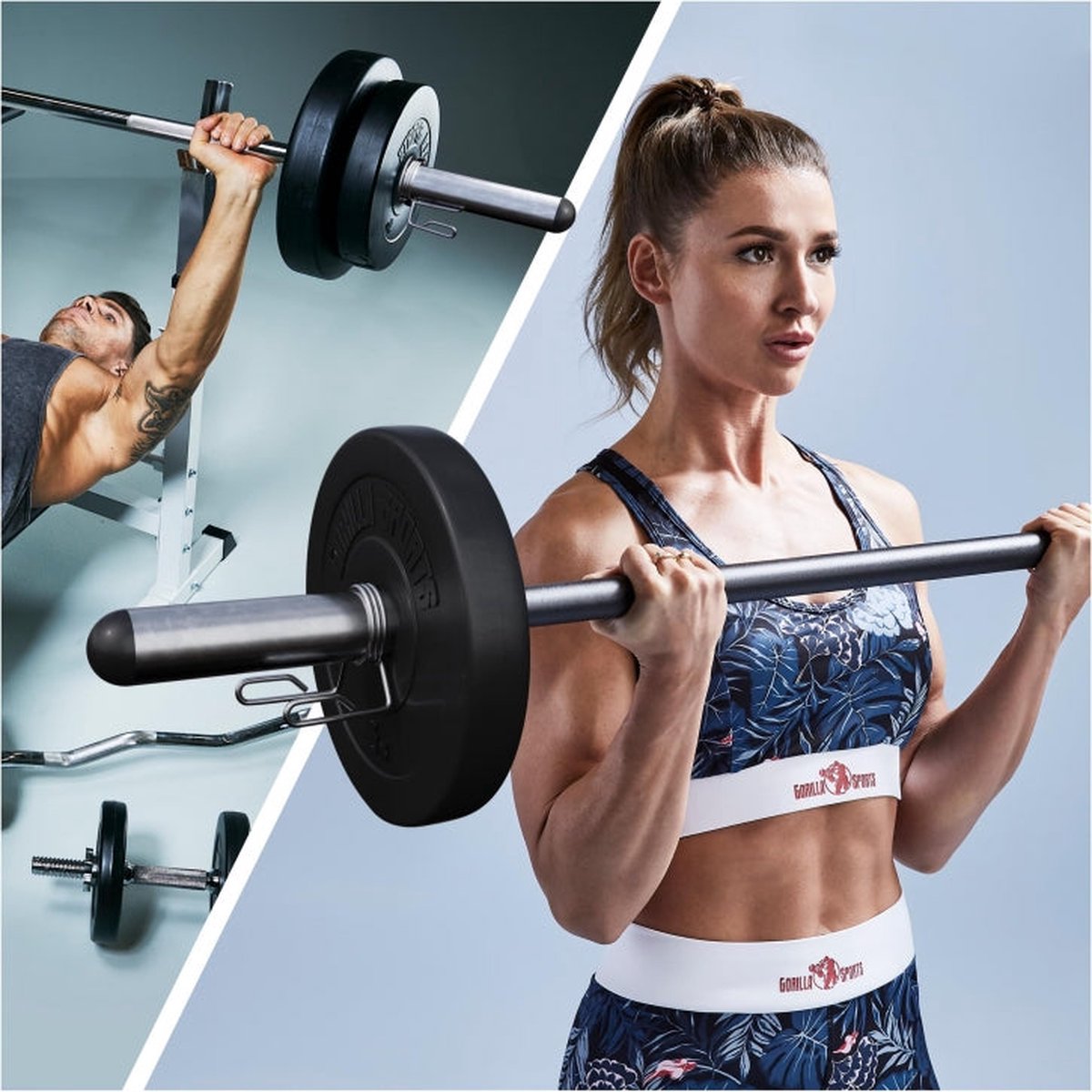 Wat vinden we goed aan de Gorilla Sports Olympische Adapters 50 mm set van 2