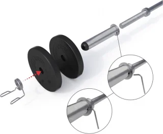Gorilla Sports Olympische Adapters 50 mm set van 2