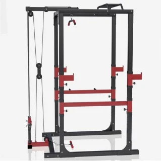 Gorilla Sports Power Cage Rack Smith Machine