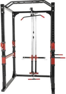 Gorilla Sports Power Cage Rack Smith Machine