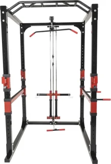 Gorilla Sports Power Cage Rack Smith Machine