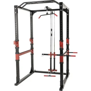 Gorilla Sports Power Cage Rack Smith Machine