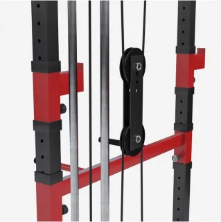 Gorilla Sports Power Cage Rack Smith Machine