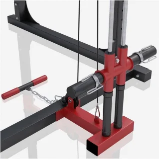 Gorilla Sports Power Cage Rack Smith Machine