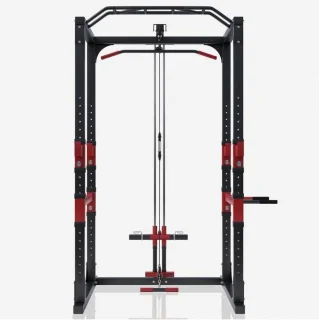 Gorilla Sports Power Cage Rack Smith Machine