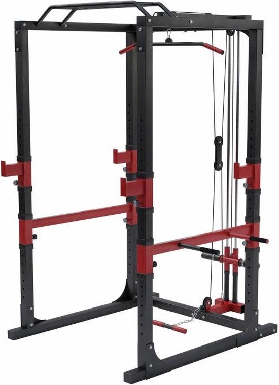 Gorilla Sports Power Cage Rack Smith Machine review