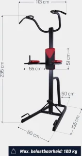 Gorilla Sports Power Tower 235 cm Krachtstation
