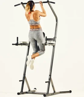 Gorilla Sports Power Tower Deluxe Pull Up Station 216 cm