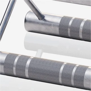 Gorilla Sports Roeigrepen Set Triceps Touw en Pararelle Roeigreep
