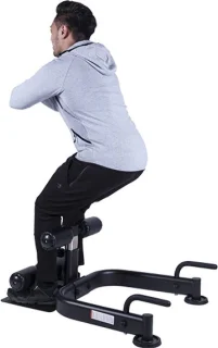 Gorilla Sports Sissy Squat Trainer Verstelbaar