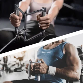 Gorilla Sports Smalle Roeigreep Lat Pulley