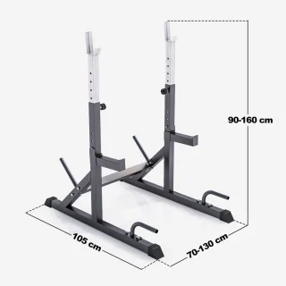 Gorilla Sports Squat Rack Advanced