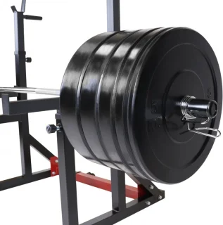 Gorilla Sports Squat Rack met Olympische Halterset 167 kg