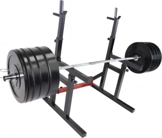 Gorilla Sports Squat Rack met Olympische Halterset 167 kg