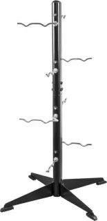 Gorilla Sports Trainingsgreep Rek Standaard 8 Houders Zwart