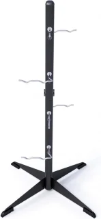 Gorilla Sports Trainingsgreep Rek Standaard 8 Houders Zwart