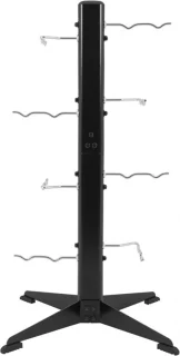 Gorilla Sports Trainingsgreep Rek Standaard 8 Houders Zwart