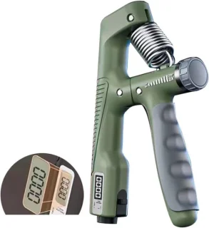 Griptester handdynamometer 120 kg groen