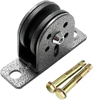 Gym katrolsysteem Fitness katrol Kracht training met stille nylon schijf