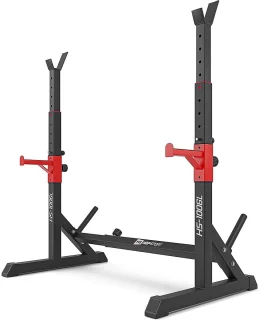 Halterbank met Squat Rack