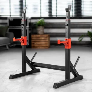 Halterbank met Squat Rack