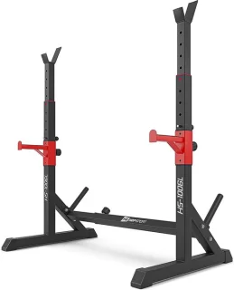 Halterbank met Squat Rack