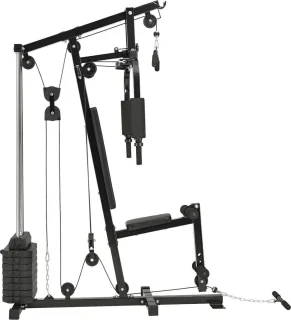 halterbank multifunctionele set 40 kg halterschijven Home Gym
