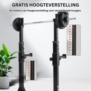 Halterrek Max 200kg Power Rack