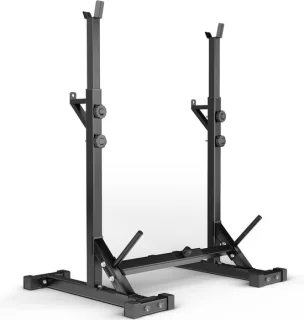 Halterrek squat rack stand zwart
