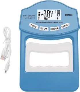 Handdynamometer 180 kg blauw