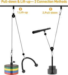 Home Fitness Kabelsysteem Krachtstation Thuis Lat Pulley
