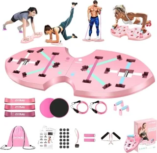 Home gym set roze