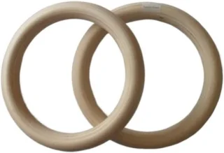 Houten gymnastiek ringen