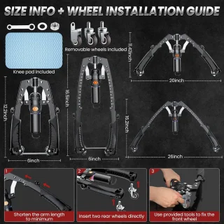 Hydraulische Armtrainer 3-in-1