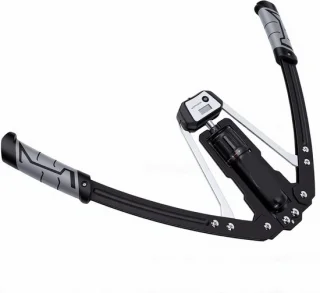 Hydraulische armtrainer - grijs zwart