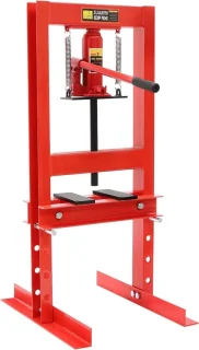 Hydraulische werkplaatspers 50 x 40 x 90 cm Rood