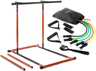 InnovaGoods Pull-Up Fitnessapparaat en Weerstandsbandenset