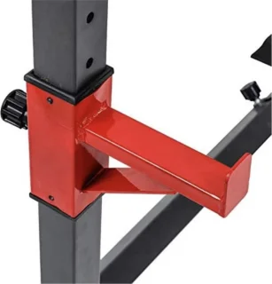 J&R Benchpress Verstelbaar Squat Rek Zwart
