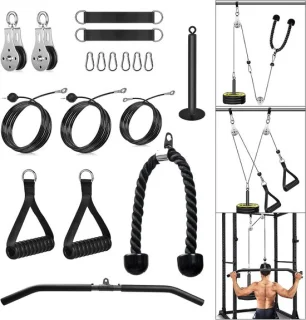 Kabel katrol systeem voor thuisgym