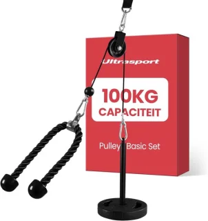 Kabelkatrolsysteem Fitnesspulley Zwart