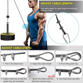 Kabelkatrolsysteem Thuisgym