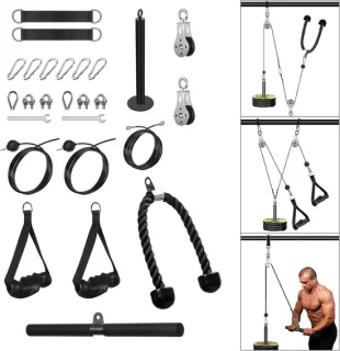 Kabelkatrolsysteem voor Thuisgym