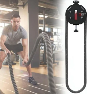 Kabelmachine thuisgym rood