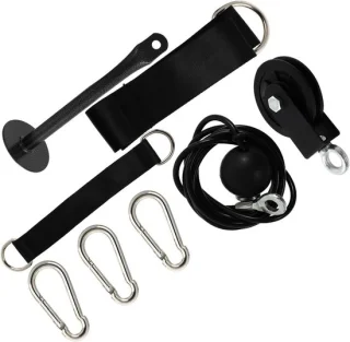 Kabelmachine tricep trainer pulley set