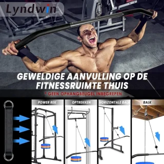 Kabeltrekkingsysteem met Latpulldownstang