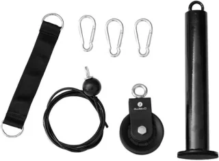 Katrol set gewichtstrainer 200 x 8.9 x 5 cm zwart