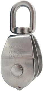 Katrolblok M25 - RVS