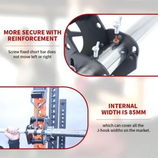 Katrolsysteem voor gym - accessoires voor power rack - bevestigingen voor kabelkatrol