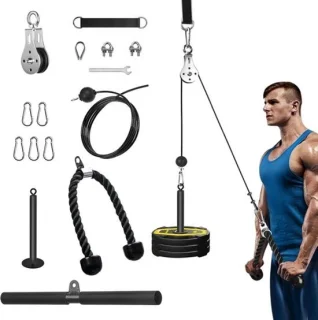 Katrolsysteem voor thuisgym - fitnessset