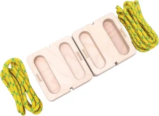 Klimhangboard - grip kracht trainer - houtkleur